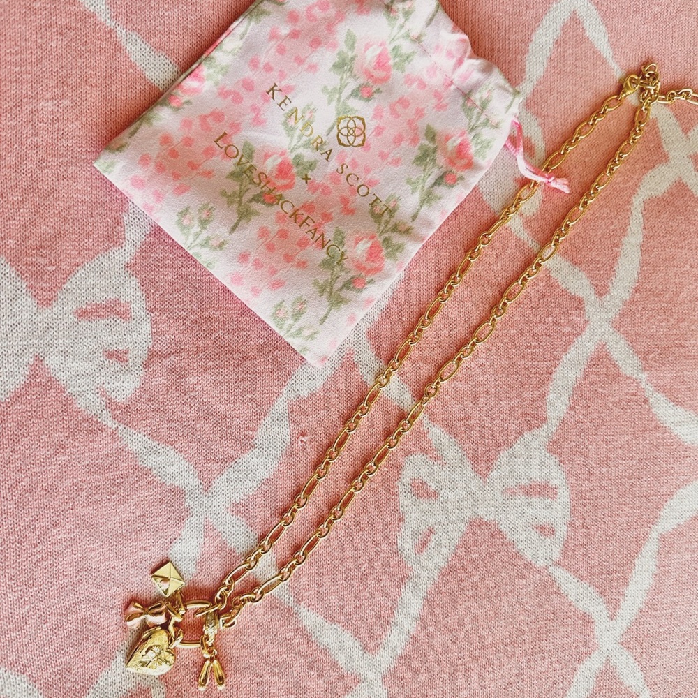 LoveShackFancy x Kendra Scott Charm Necklace